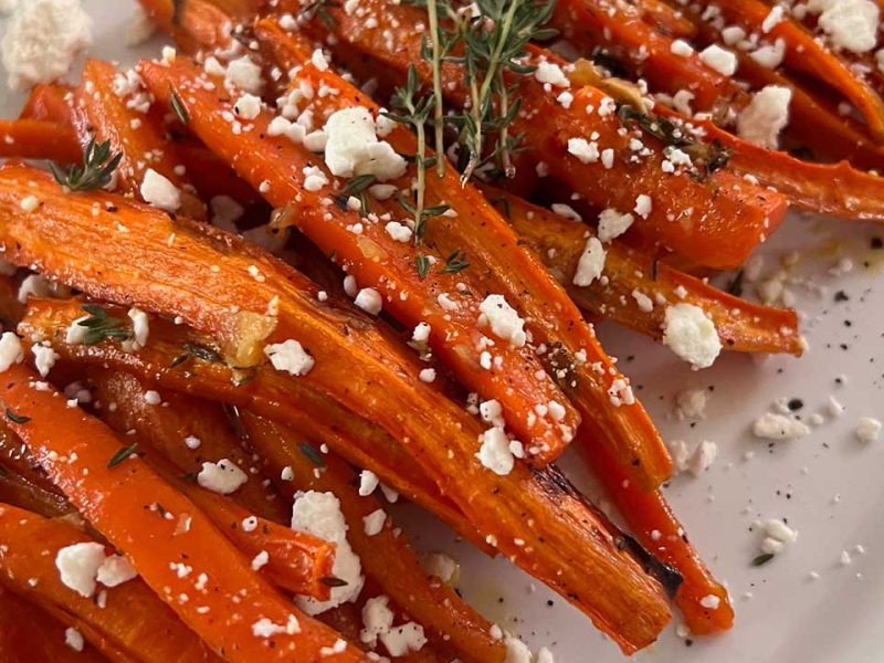 Maple Roasted Carrots