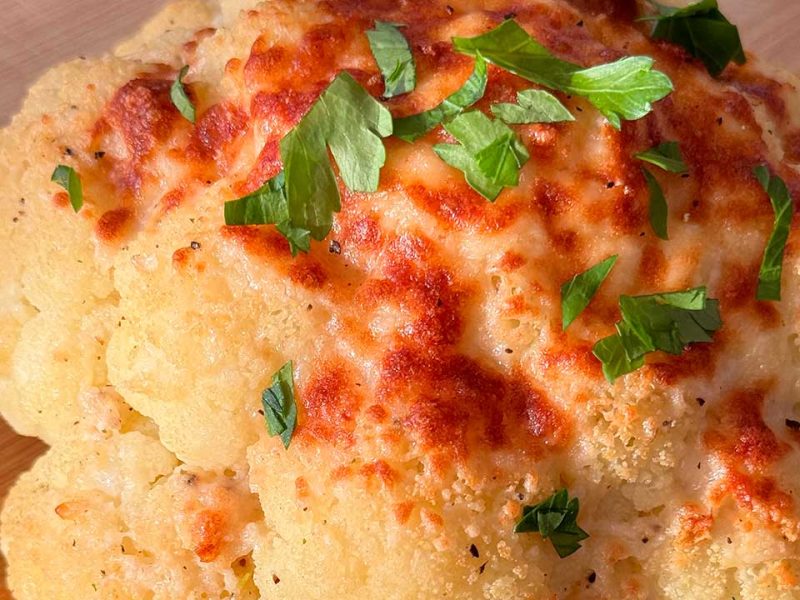Whole Roasted Cauliflower