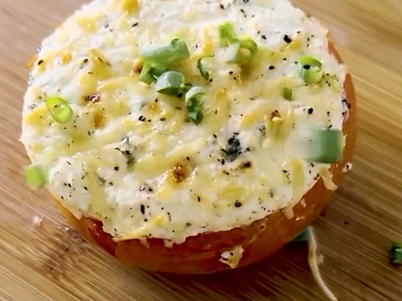 Cottage Cheese Stuffed Tomatoes
