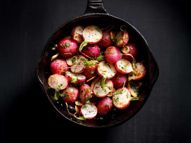 Seared Radish Salad