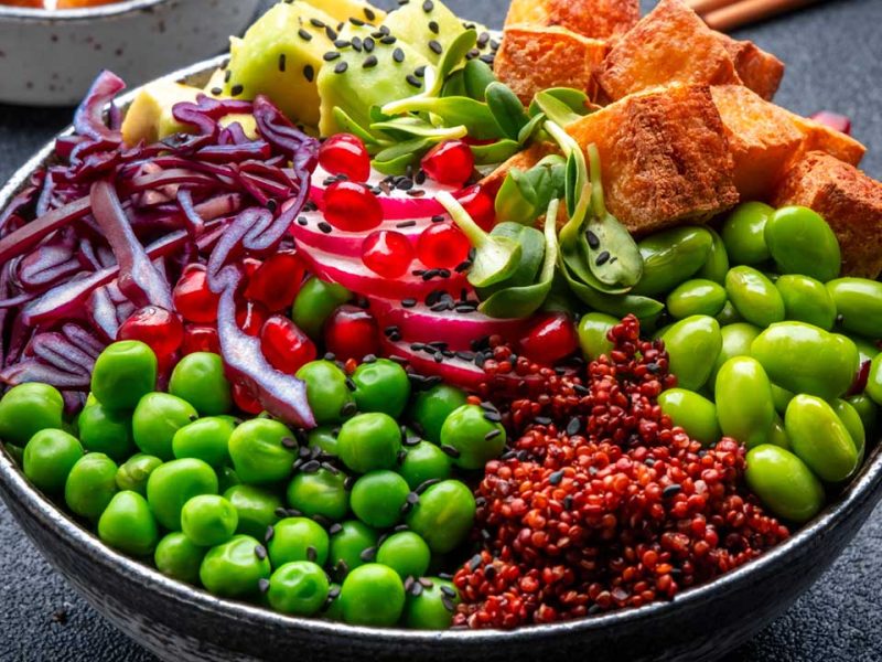 Black Bean and Edamame Salad