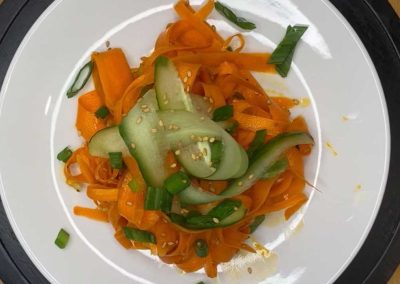 Asian Carrot Ribbon Salad